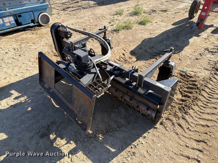 image for item ER1971 Harley M6H skid steer power rake