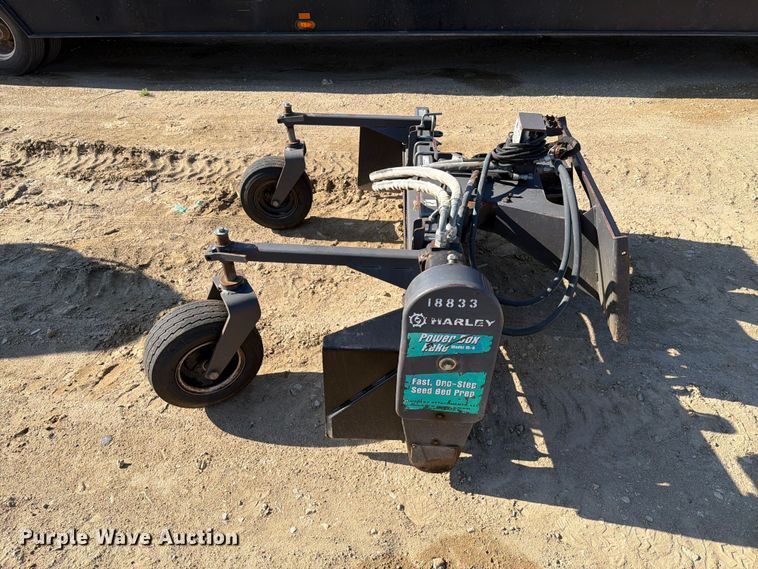 image for item ER1971 Harley M6H skid steer power rake