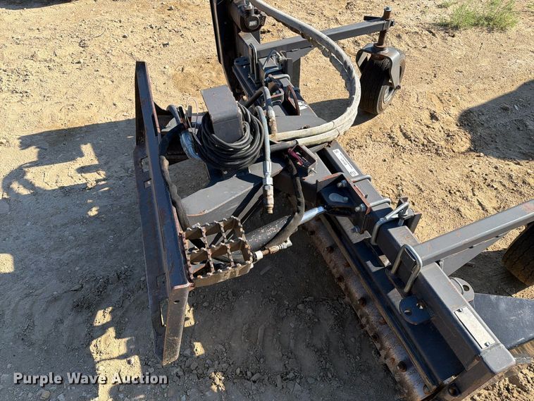 image for item ER1971 Harley M6H skid steer power rake