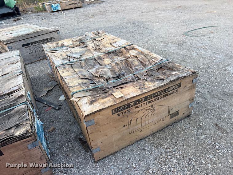 image for item ES8039 2024 Valley Pioneer MSC2030F car port