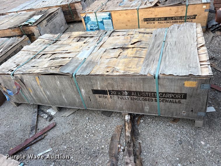 image for item ES8042 2024 Valley Pioneer MSC2030F car port