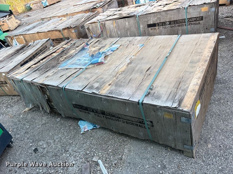 image for item ES8043 2024 Valley Pioneer MSC2030F car port