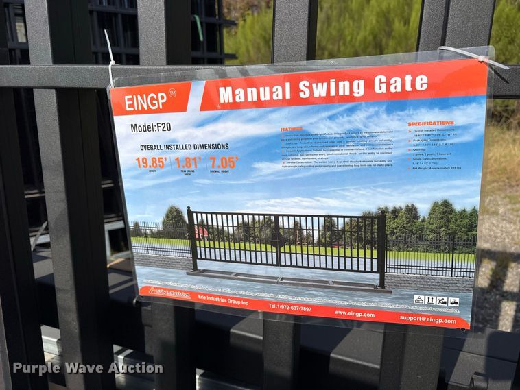 image for item ES8077 2024 EINGP F20 gate
