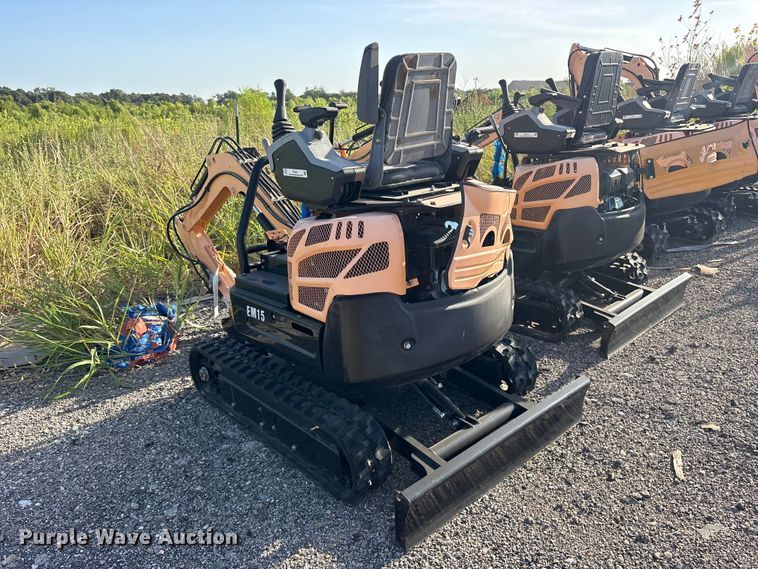 image for item ET0417 2024 Erie EM15 mini excavator