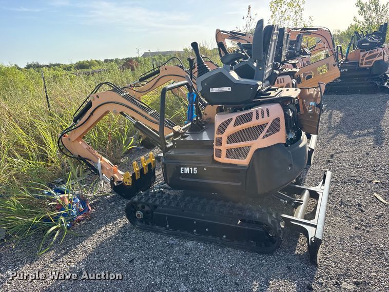 image for item ET0417 2024 Erie EM15 mini excavator