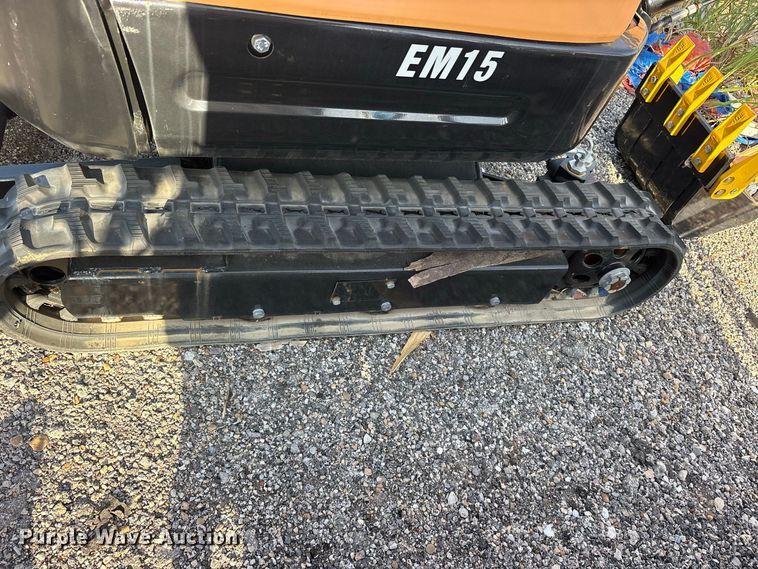 image for item ET0417 2024 Erie EM15 mini excavator