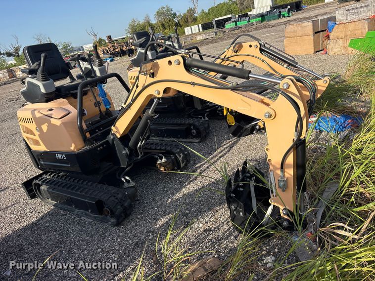 image for item ET0418 2024 Erie EM15 mini excavator