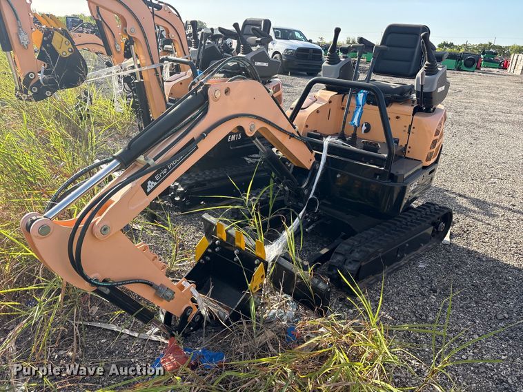 2024 Erie EM15 mini excavator