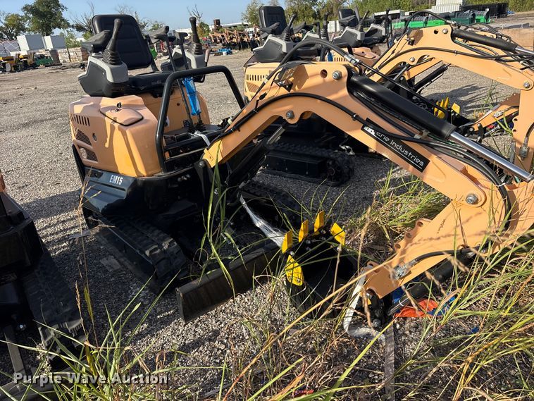image for item ET0419 2024 Erie EM15 mini excavator