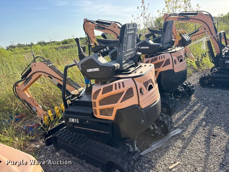 image for item ET0419 2024 Erie EM15 mini excavator