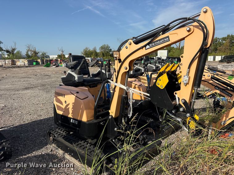 image for item ET0420 2024 Erie EM15 mini excavator