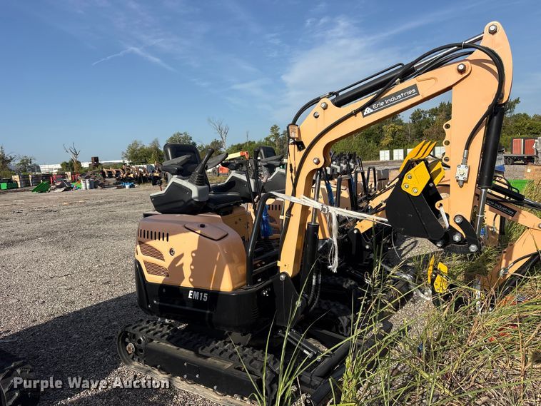 image for item ET0420 2024 Erie EM15 mini excavator