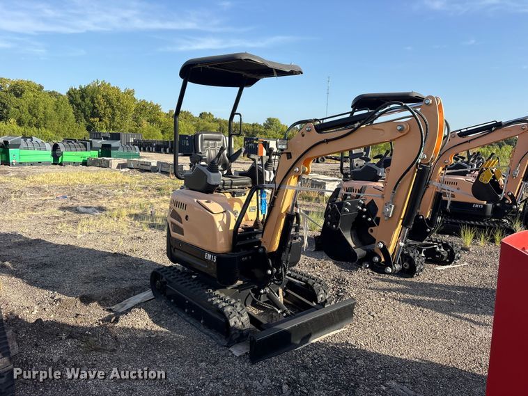 image for item ET0441 2024 Erie EM15 mini excavator