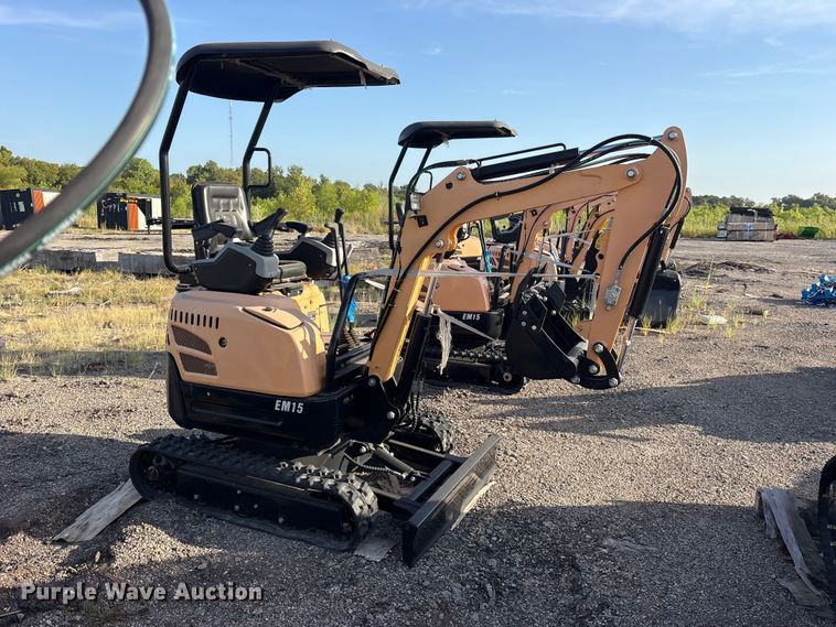 image for item ET0441 2024 Erie EM15 mini excavator