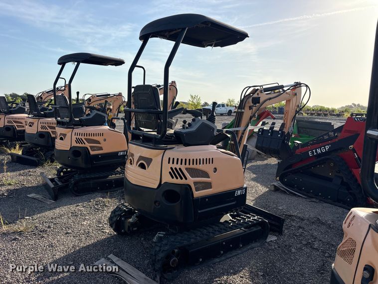image for item ET0441 2024 Erie EM15 mini excavator