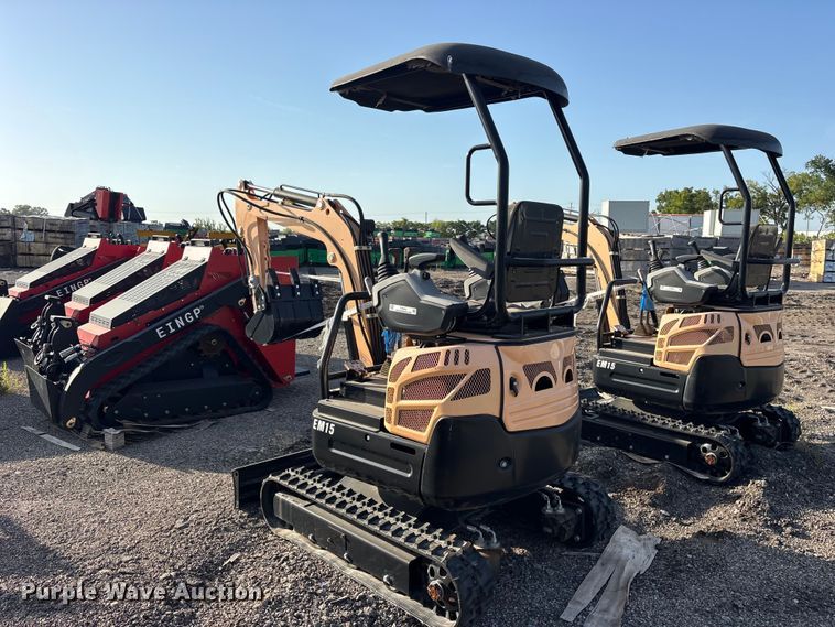 image for item ET0441 2024 Erie EM15 mini excavator