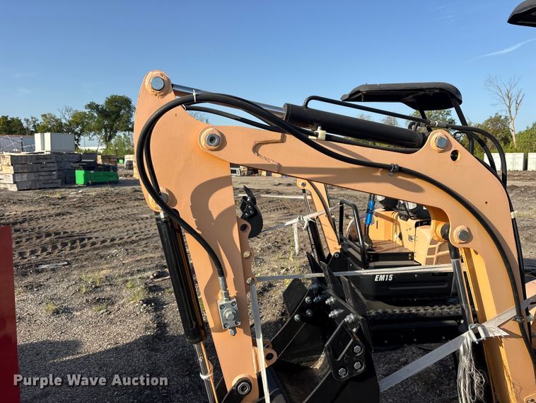 image for item ET0441 2024 Erie EM15 mini excavator