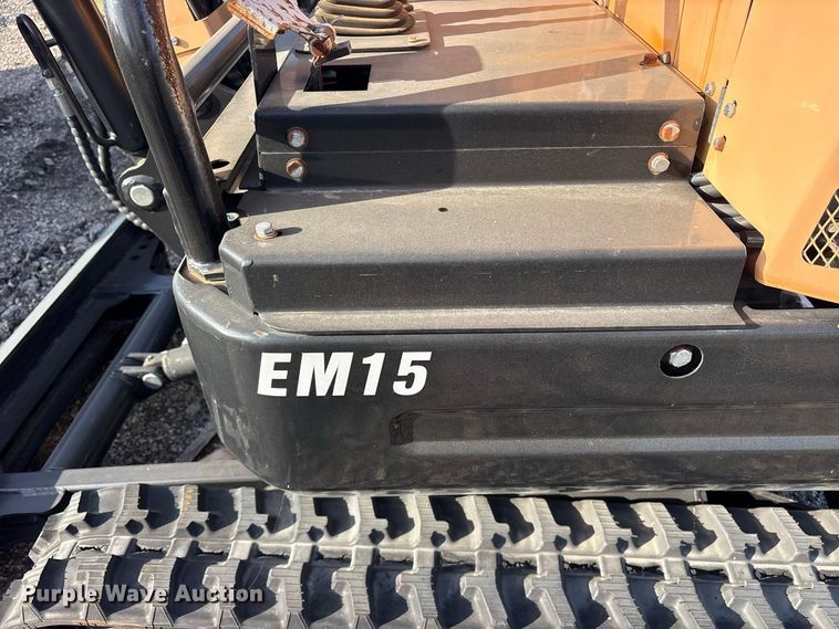 image for item ET0441 2024 Erie EM15 mini excavator