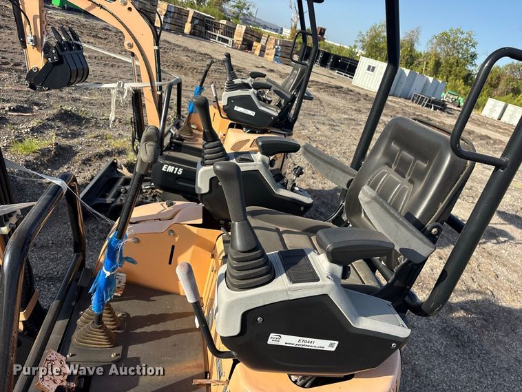 image for item ET0441 2024 Erie EM15 mini excavator