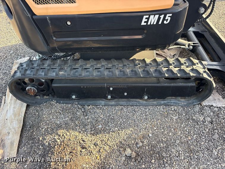 image for item ET0441 2024 Erie EM15 mini excavator