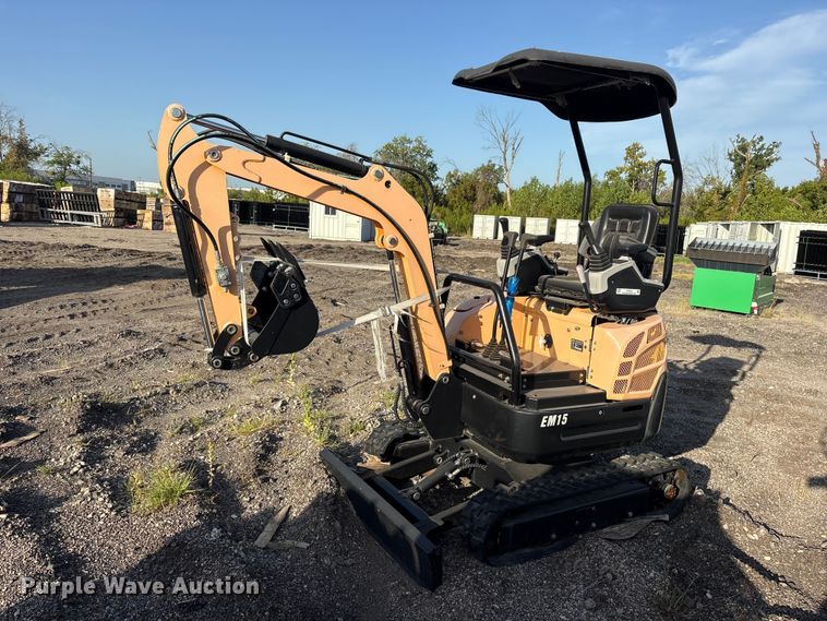 2024 Erie EM15 mini excavator