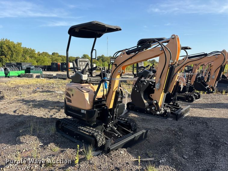 image for item ET0442 2024 Erie EM15 mini excavator