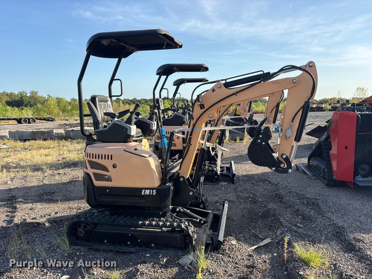 image for item ET0442 2024 Erie EM15 mini excavator