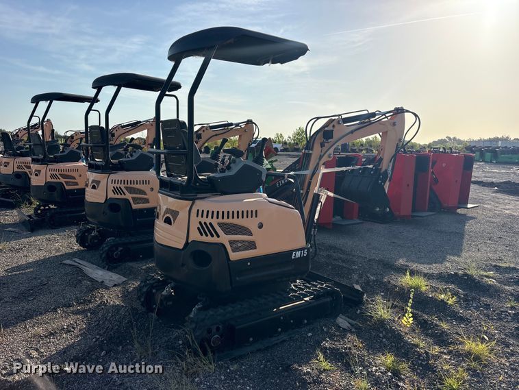 image for item ET0442 2024 Erie EM15 mini excavator