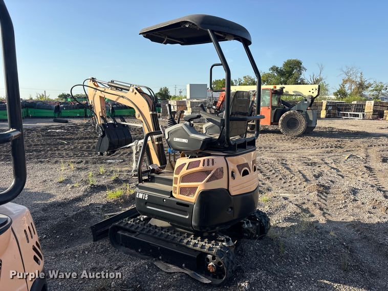 image for item ET0442 2024 Erie EM15 mini excavator
