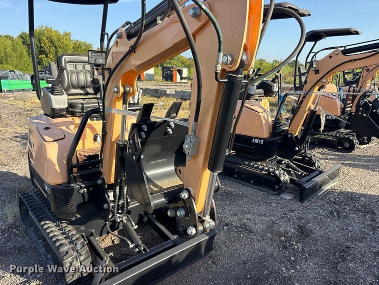 image for item ET0442 2024 Erie EM15 mini excavator