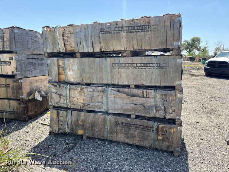 image for item ET0473 (4) 2024 Valley Pioneer MSC1220F livestock sheds