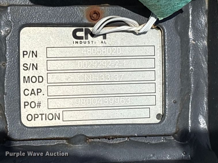 image for item ET0588 CNH Industrial CNH33.37 excavator attachments