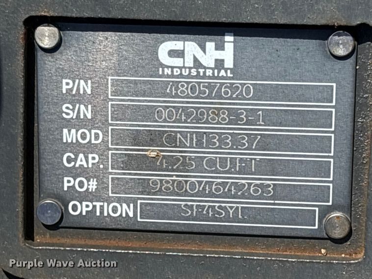 image for item ET0588 CNH Industrial CNH33.37 excavator attachments