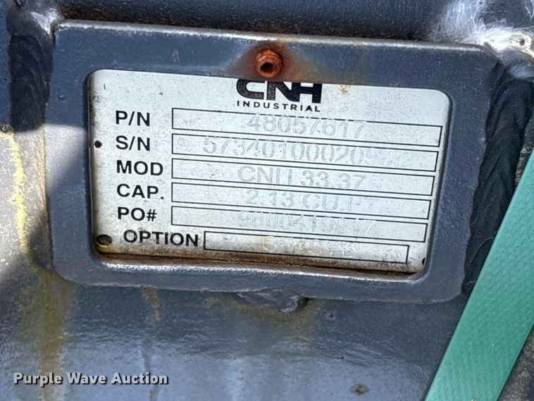 image for item ET0589 CNH Industrial CNH33.37 excavator attachments