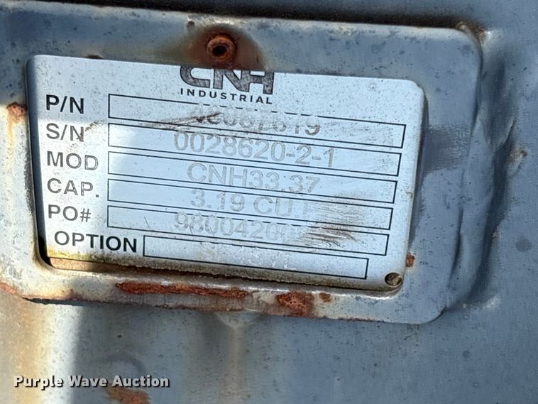 image for item ET0589 CNH Industrial CNH33.37 excavator attachments