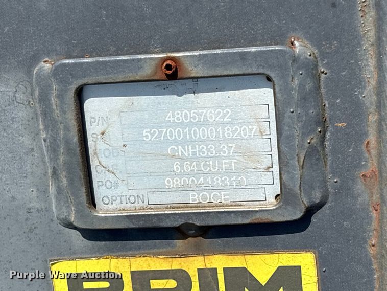 image for item ET0589 CNH Industrial CNH33.37 excavator attachments
