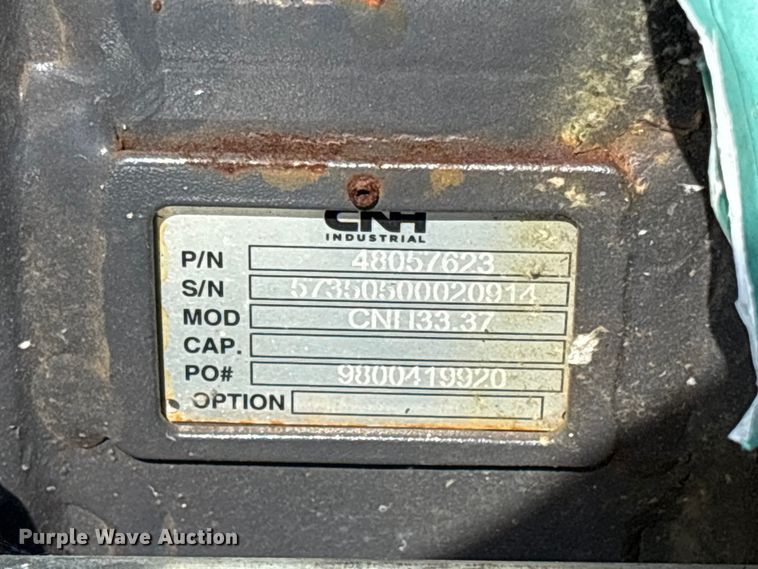 image for item ET0589 CNH Industrial CNH33.37 excavator attachments