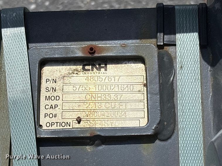 image for item ET0592 CNH Industrial CNH33.37 excavator attachments