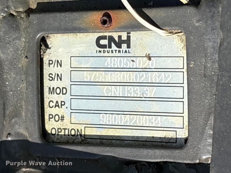 image for item ET0592 CNH Industrial CNH33.37 excavator attachments