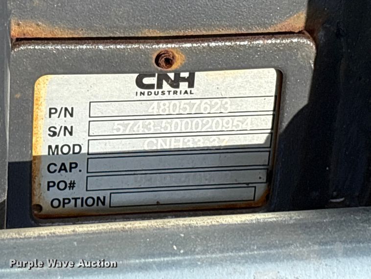 image for item ET0592 CNH Industrial CNH33.37 excavator attachments