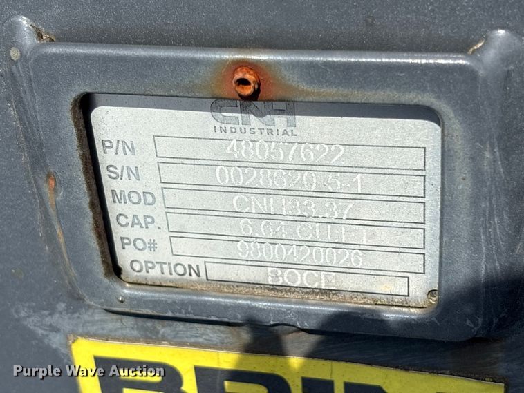 image for item ET0594 CNH Industrial CNH33.37 excavator attachments
