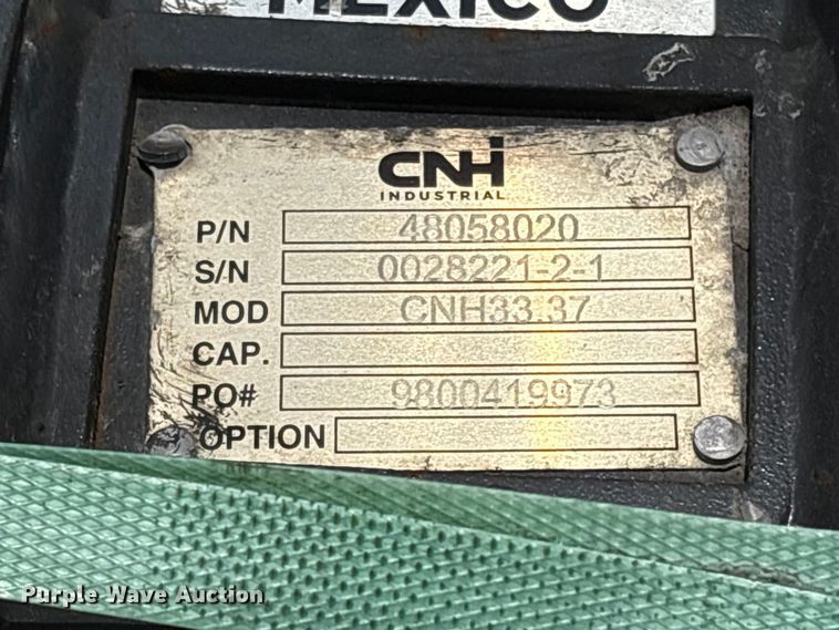 image for item ET0596 CNH Industrial CNH33.37 excavator attachments