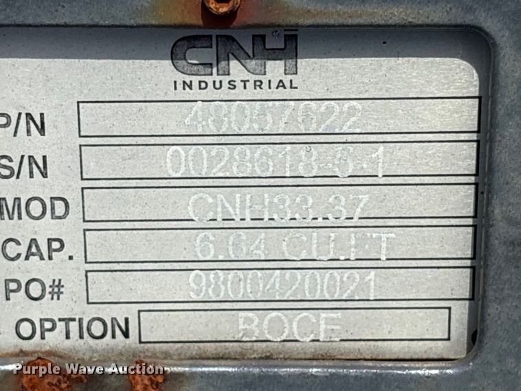 image for item ET0598 CNH Industrial CNH33.37 excavator attachments