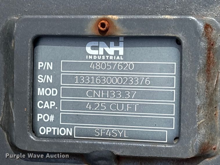 image for item ET0598 CNH Industrial CNH33.37 excavator attachments