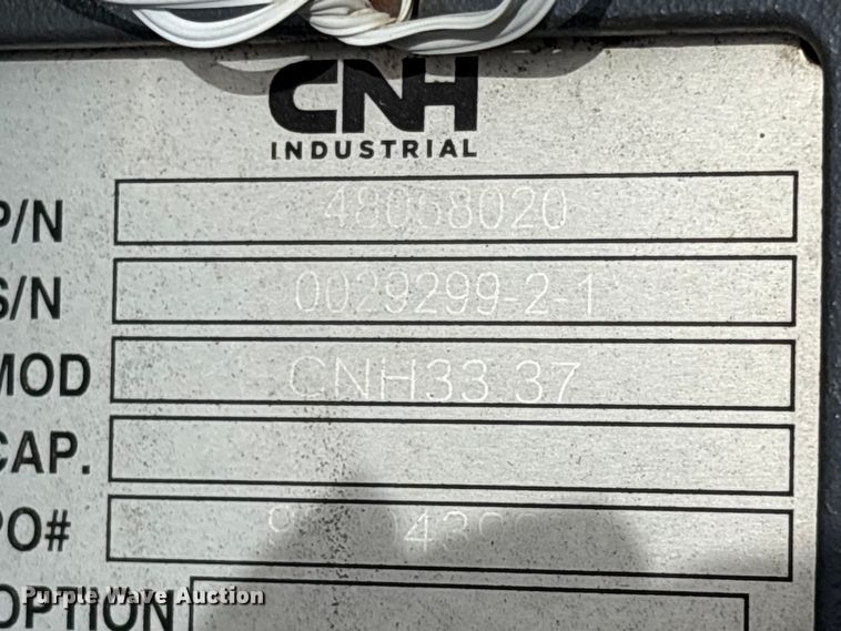 image for item ET0598 CNH Industrial CNH33.37 excavator attachments