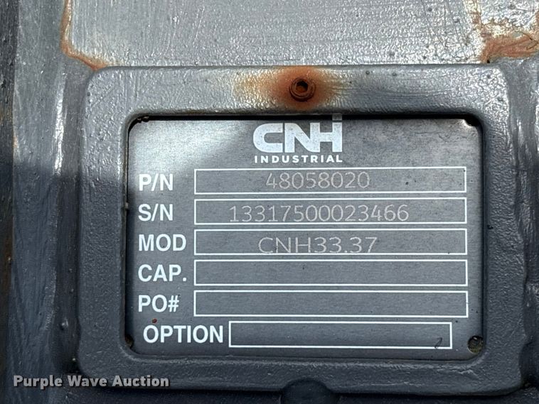image for item ET0599 CNH Industrial CNH33.37 excavator attachments