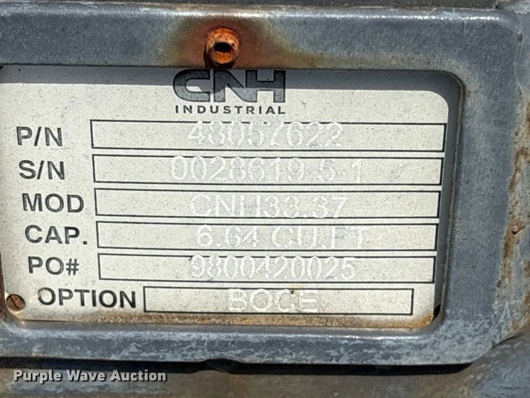image for item ET0600 CNH Industrial CNH33.37 excavator attachments