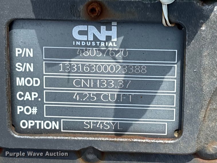 image for item ET0600 CNH Industrial CNH33.37 excavator attachments