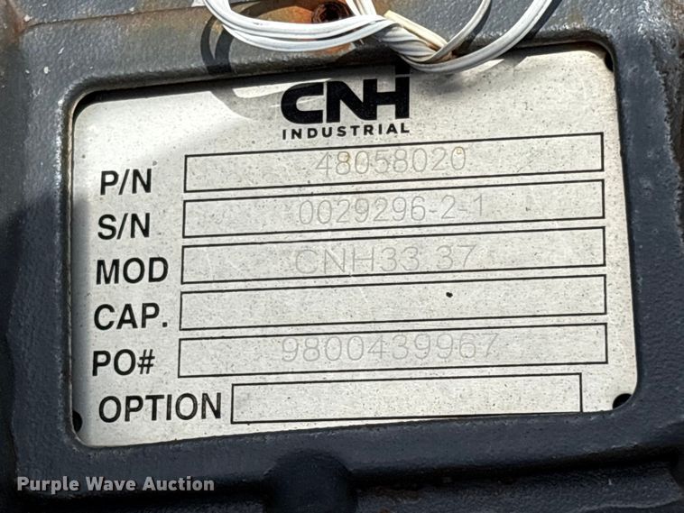 image for item ET0600 CNH Industrial CNH33.37 excavator attachments