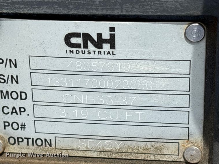 image for item ET0600 CNH Industrial CNH33.37 excavator attachments